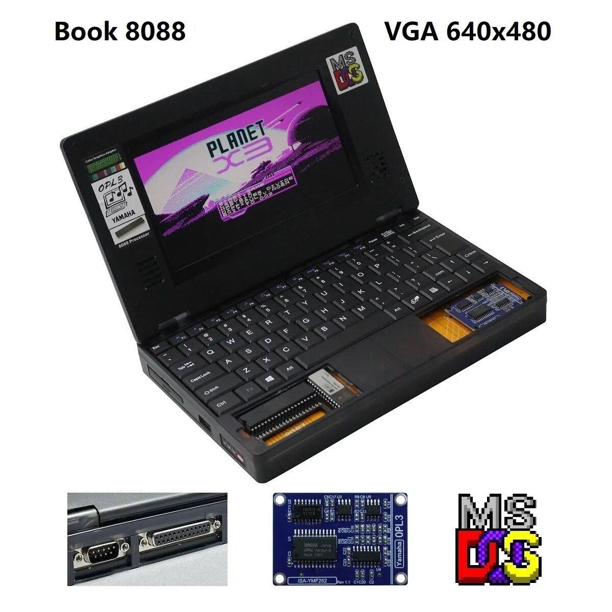 Book8088 VGA (  VGA V20 8088CPU), 8086 Ʈ DOS ǻ, IBM PC-XT ȣȯ 8088 ǻ 8088 Ʈ